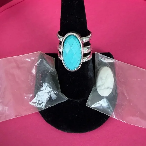 Silpada CHANGE OF ART Ring R3062 .925 Sterling Silver_ Size 9_Wear 3 Ways - Picture 9 of 9